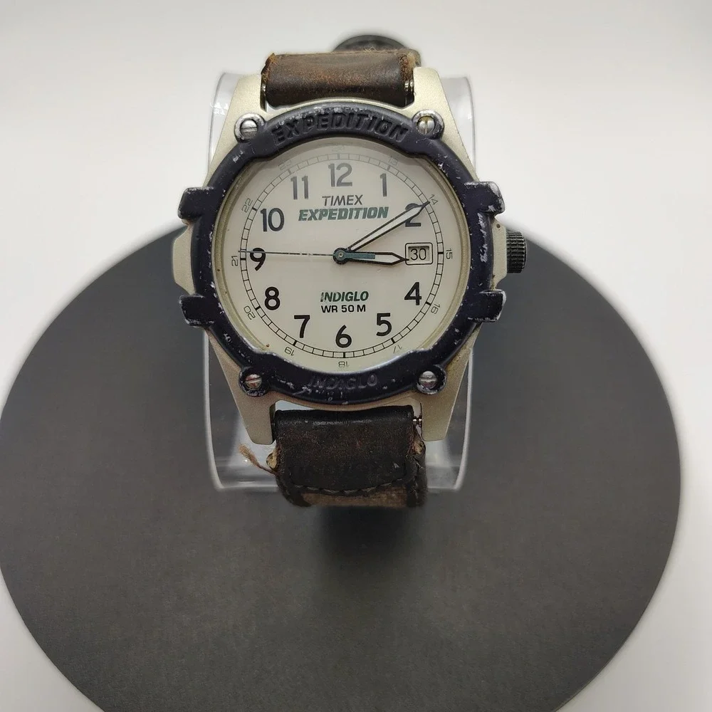Vintage‎ 1995 Timex Field Camper Mens Quartz Watch ( No Indiglo)